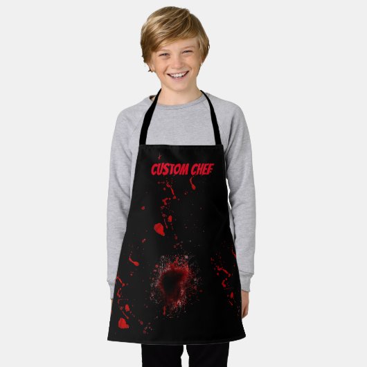 Custom Bloody Schürze Pyscho Halloween Costime (Getragen)