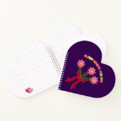 Custom Bloom Where You Are Spring Floral Gift Notizblock (Innenseite)