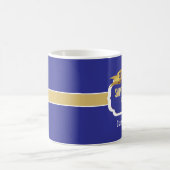 Custom Blue 50th Class Reunion Favor Mug Kaffeetasse (Mittel)