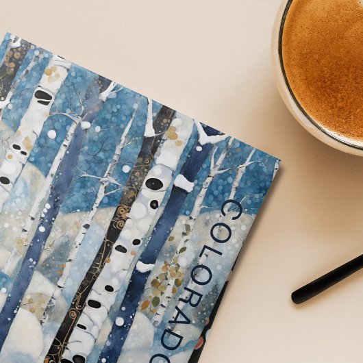 Custom Blue Aspen Forest Colorado Fliese