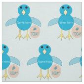 Custom Blue Birthday Boy Chick Craft Gewebe Stoff (Muster)