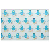 Custom Blue Birthday Boy Chick Craft Gewebe Stoff (Fat Quarter (45,7 x 55,9 cm))