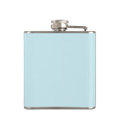 Custom Blue Birthday Boy Chick Hip Flask Flachmann (Rückseite)