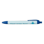 Custom Blue Birthday Boy Chick Pen Kugelschreiber (Oberseite)