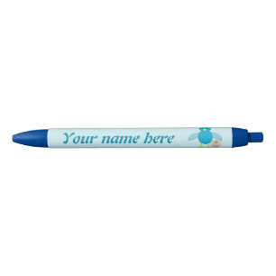 Custom Blue Birthday Boy Chick Pen Kugelschreiber