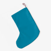 Custom Blue Birthday Boy Chick Strumpf Kleiner Weihnachtsstrumpf (Rückseite (Hängend))
