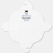 Custom Blue Dental School Graduation Party Geschenkschachtel (Ungefaltet)