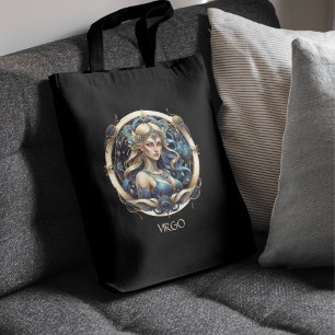 Custom Blue Gold Celestis Jungfrau Fantasy Virgo Tasche