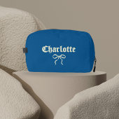 Custom Blue Gothette Toilettentasche für Frauen Waschbeutel