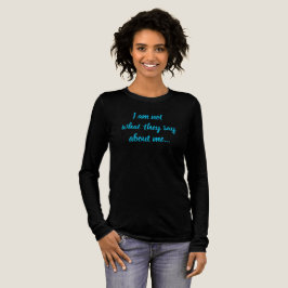 Custom BLUE I Am Tri-Blend Shirt