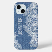 Custom Blue Jean Denim iPhone / iPad Gehäuse