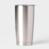 Custom Blue Medical School Abschluss Thermobecher (Links)