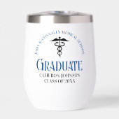 Custom Blue Medical School Graduation Party (Vorderseite)