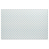 Custom Blue Morning Glory Floral Polka Dot Fabric Stoff (Fat Quarter (45,7 x 55,9 cm))