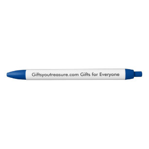 Custom Blue Name Zitat Company Slogan Foto Art Kugelschreiber