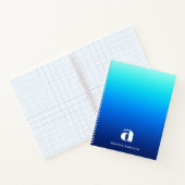 Custom Blue Personal Notizblock (Innenseite)