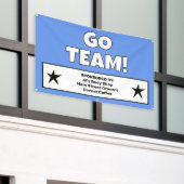 Custom Blue Team Banner (Äußeres Gebäude)