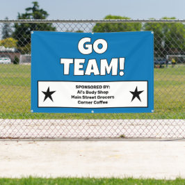 Custom Blue Team Banner