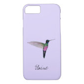Custom Blue-throated Starfrontlet Hummingbird Case-Mate iPhone Hülle (Rückseite)