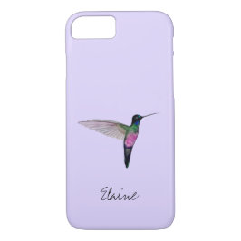 Custom Blue-throated Starfrontlet Hummingbird Case-Mate iPhone Hülle