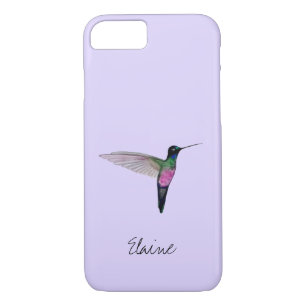 Custom Blue-throated Starfrontlet Hummingbird Case-Mate iPhone Hülle