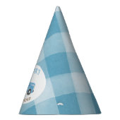 Custom Blue Truck & PUMPKIN Herbst 1. Geburtstag Partyhütchen (Rechts)