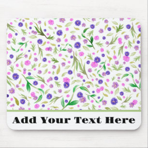 Custom Blume Mouse Pad - Geschenk für Naturliebhab Mousepad