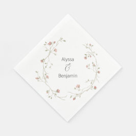 Custom Bohemisch Wedding Napkin Serviette