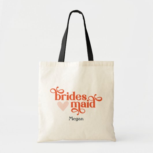 Custom Boho Bridesmaid Gift Tasche (Vorne)