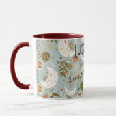 Custom Boho Chic Tasse mit Personalisiertem Namen (Links)