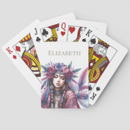 Custom Boho Personalisiert Spielkarten