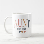 Custom Boho Tante Tasse, Cool Tante Geschenk, New Kaffeetasse (Links)