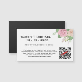 Custom Boho Wedding Magnete - rustikale Details