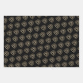 Custom Boho Weihnachtsbaum Packpapier Blatt (Vorderseite 2)