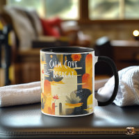 Custom Boho Wellness-Center Retreat Tasse - Busine