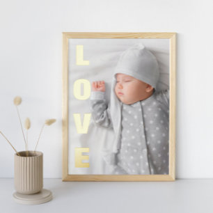 CUSTOM BOLD LIEBE LETTERS FOTO FOLIENDRUCKE
