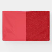 Custom Bold Split Tomato Red Banner (Horizontal)