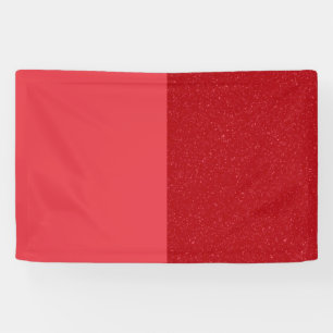 Custom Bold Split Tomato Red Banner