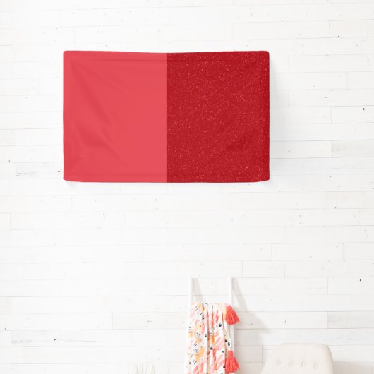 Custom Bold Split Tomato Red Banner (InSitu)
