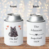 Custom Bombay Cat Pet Wedding Can Cooler Dosenkühler