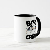 Custom Boo Crew Halloween Family Matching Tasse (VorderseiteRechts)