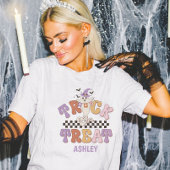 Custom Boo Ghost Niedlich Trick oder Treat Hallowe T-Shirt