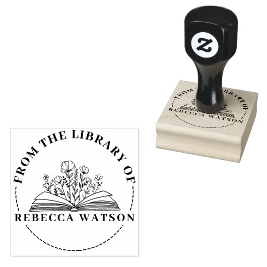 CUSTOM BOOK-BRIEFMARKE GUMMISTEMPEL (Stempel)