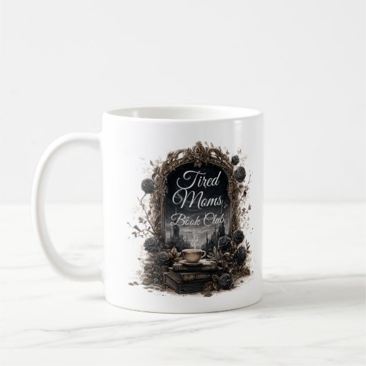 Custom Book Club for Gothic Book Lovers Kaffeetasse (Links)