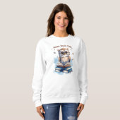 Custom Book Club, Owl Sweatshirt (Vorne ganz)