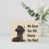 Custom Boot House Funny Motion Ankündigung (Stehend Vorderseite)