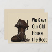 Custom Boot House Funny Motion Ankündigung (Vorne/Hinten)