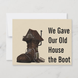 Custom Boot House Funny Motion Ankündigung