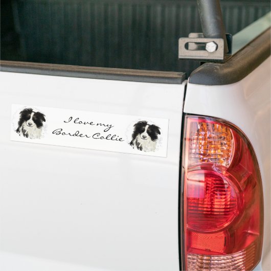 Custom Border Collie - Dog Collection Autoaufkleber (Auf Lkw)
