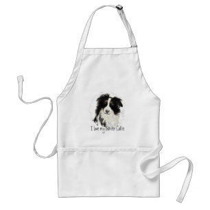 Custom Border Collie - Dog Collection Schürze